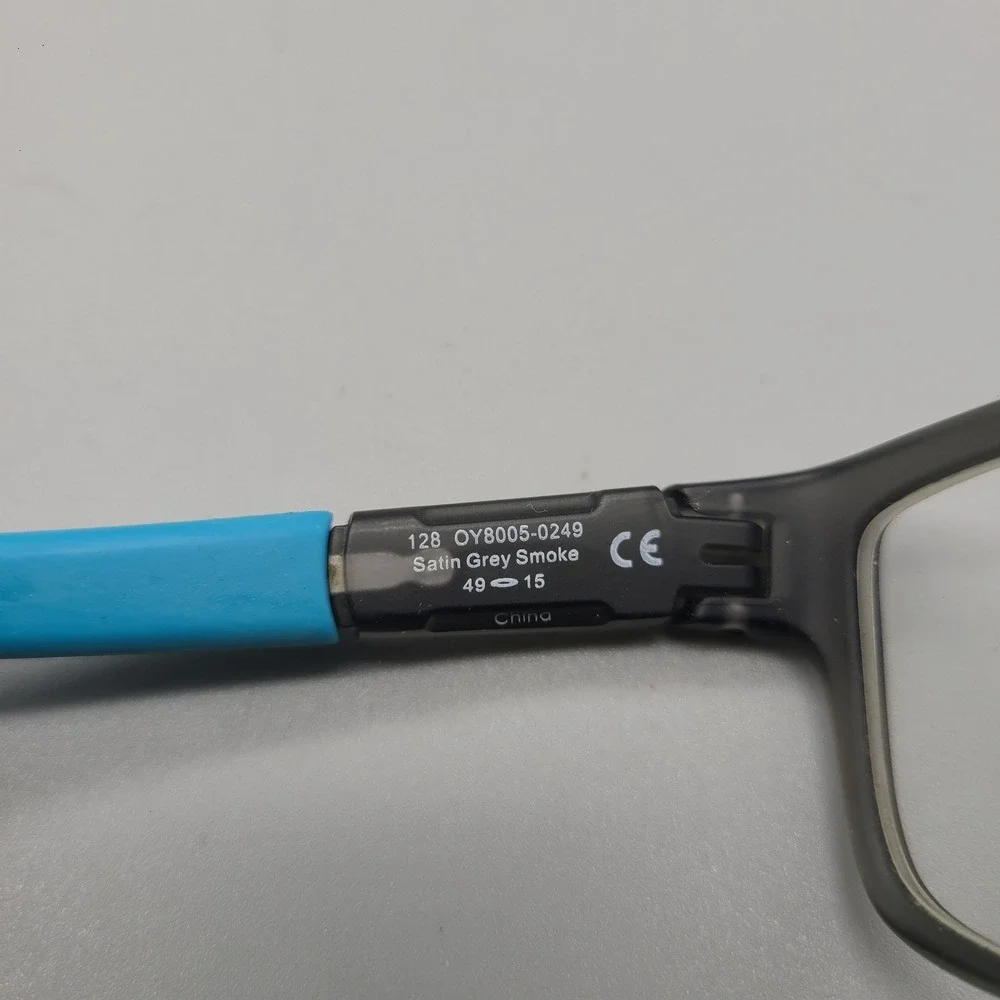 Oakley Marshal XS Eyeglasses Satin Grey Smoke Blue OY8005-0249 Youth 49-15 128